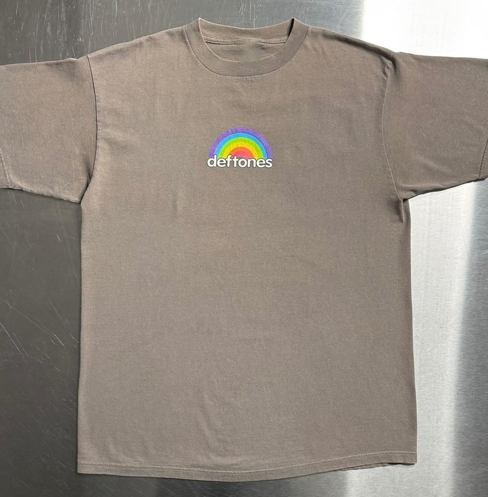 Deftones Rainbow T-Shirt 1997-98 Size S-5XL Unisex T-Shirt XXL
