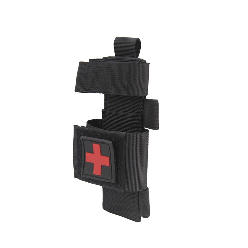 EDC Tactical Scissors Pouch: First Aid Kit, Military Fan, Flashlight Holder, PUBG Tourniquet Storage