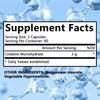 Creatine Monohydrate Dietary Supplement, 3000 Mg Per Serving, 120 Capsules Per Bottle