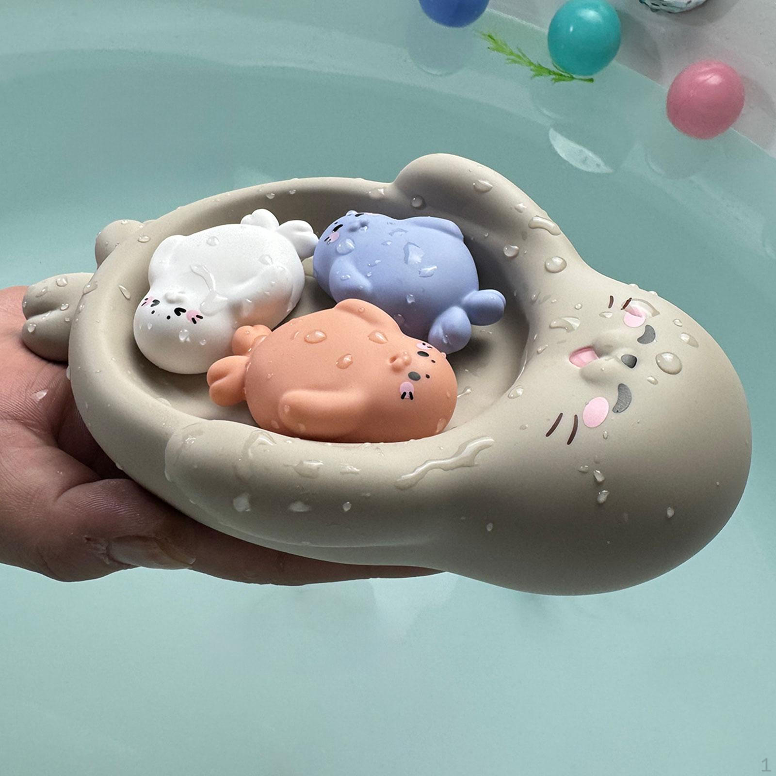 

Bathing Toys Bathtime Floats Lovely Ideal Gifts Shower Interactive Set B