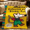 Cartoon M-Maisy Mouse-e Throw Thick Comfort Flannel Quilt, Multi-scene Use Indoor Outdoor Daily Nap