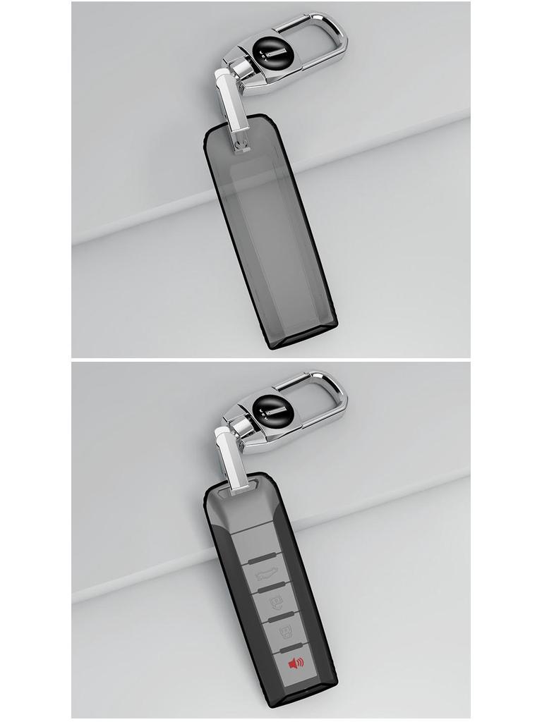 Great Wall WEY VV7/VV5S/Tank 300/VV6/Macchiato Full-Cover Transparent Car Key Shell