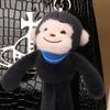 1 Stuk Rugzak Hanger Decoratie Schattig Dier Kleine Aap Pluche Pop Speelgoed Hanger Sleutelhanger Cadeaus
