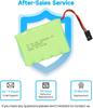 6V 2400mAh NiMH Receiver Battery with Hitec Connector - AA NiMH Rechargeable Battery Pack for RC Helicopters, Model Aircraft