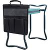 Garden Kneeler Tool Bags, Garden Stool Storage Bag,Kneeling Chair Garden Tool Bag Black