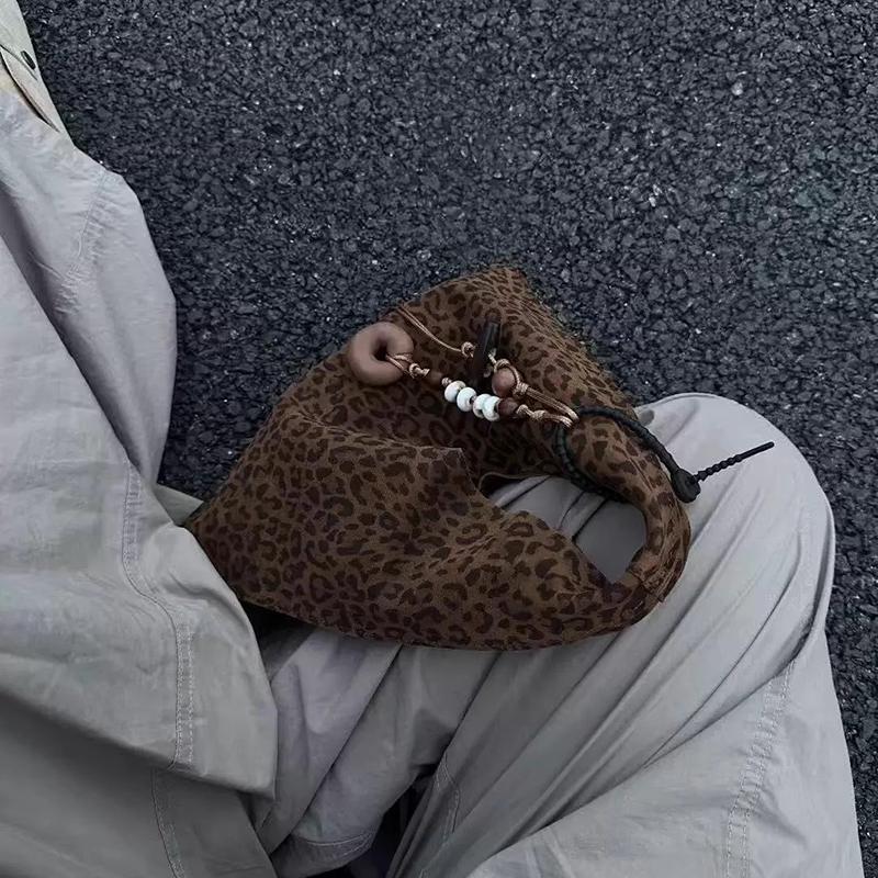 Yogodlns Women Vintage Soft PU Leather Bag Casual Hobos Tote Handbag Ladies Suede Shoulder Bag New Designer Messenger Bag(No Pendant)