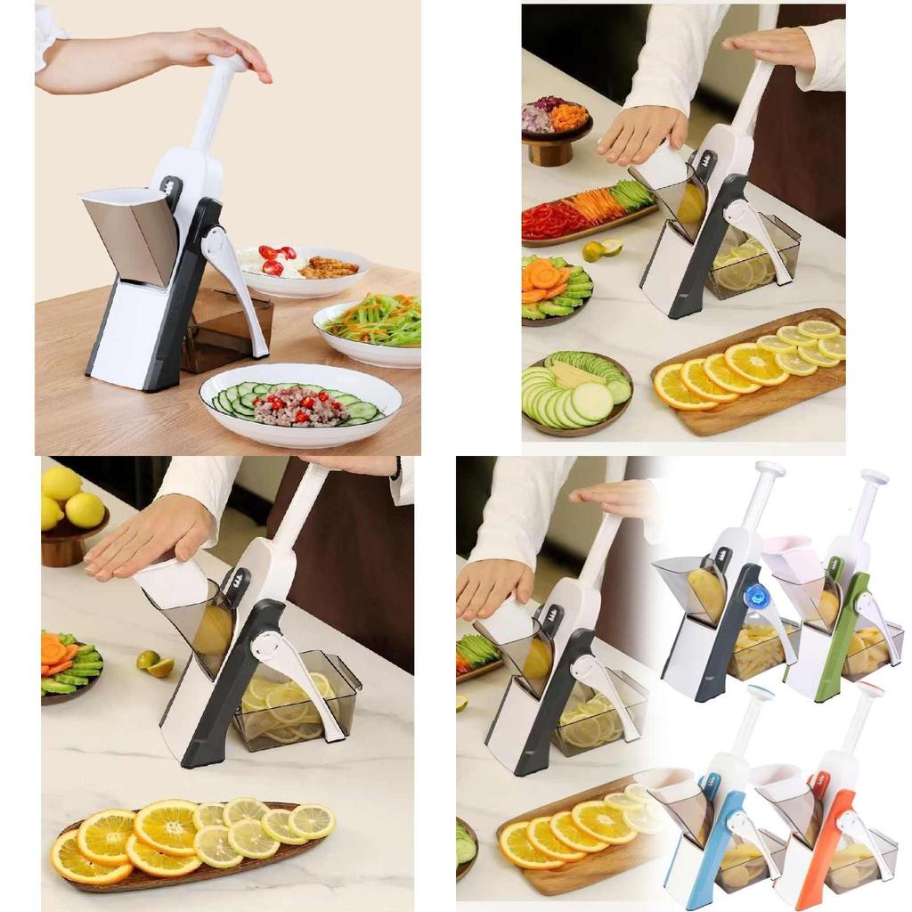 Household Vegetable Cutter With Thickened Stainless Steel Blade For Easy Food Processing