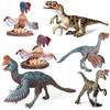 Jurassic Dinosaur Toys: Oviraptor Egg Thief Model for Kids
