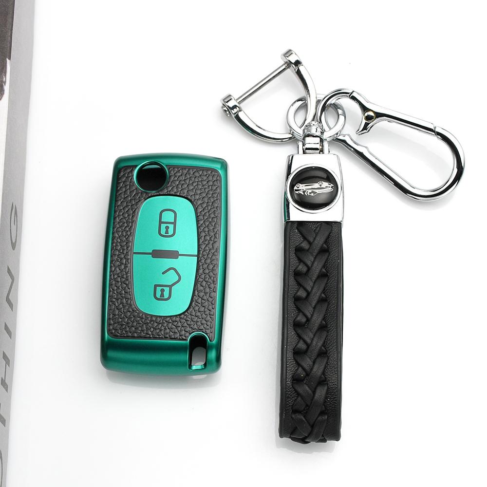2/3 Buttons Car Key Fob Case Cover Holder for Peugeot 407 3008 5008 207 307 308 For Citroen DC2 C3 C4 C5 C6 SG C8 Xsara Picasso