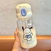Sanrio Cute Children's Double-Drink Straw Cup & Crossbody Backpack
