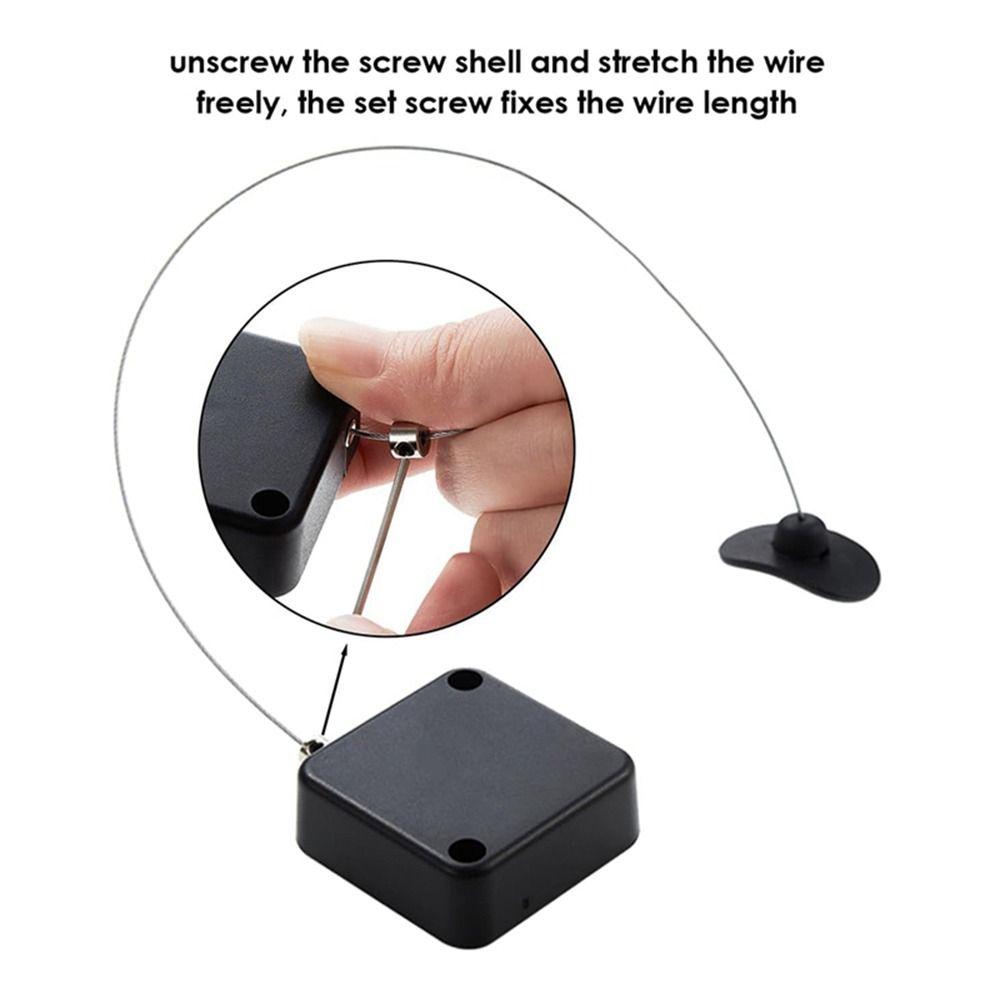 1/2Pcs 0.9mm Steel Cable Remote Control Anti-Lost Tether  Home Office Showroom
