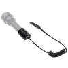 Full Metal 2 Button Remote Pressure Tail Switch for T20 IR Flashlight Professional Black Control