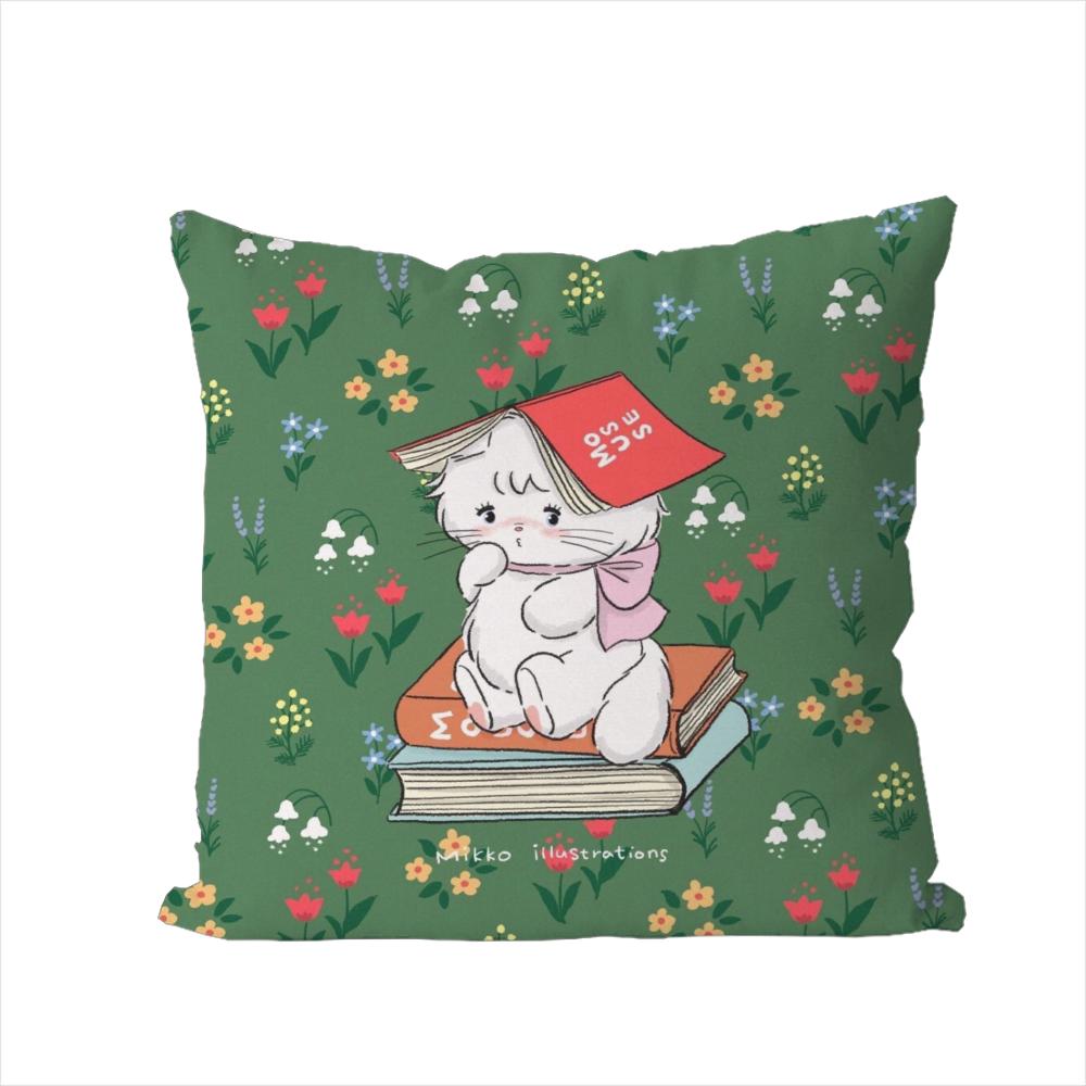 Mikko Illustrations Pillow Case For Car Sofa Decorative Home Doublesided Print Plush Square Throw Pillow Cushion Cover