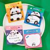 Ins Cartoon Außerirdischer Panda Süßes Mädchen Geschenk Herz Botschaft Büro Schulbedarf Papier Schüler Gut Aussehend N Mal Aufkleber Notizblock