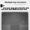 Universal Wireless Bluetooth Touch Keyboard for iPads, Tablets, and Phones