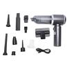 Handheld Vacuum Cleaner 100W 15000PA 3 Speeds Rechargeable Cordless Vacuum Cleaner and Air Duster with Multi Nozzles