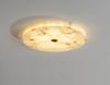 Led Lights Modern Marble Ceiling Chandelier Home Decor Ceiling Lamp White Marble