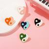 Symmetrical Metal Chic Brooch Heart Shape Creative Alloy Pin For Unique Statements Fashion