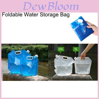 High-capacity Collapsible Water Storage Bag For Outdoor Sports