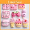 Cute Pink Bibi Resin Accessories For Diy Crafts And Decorations