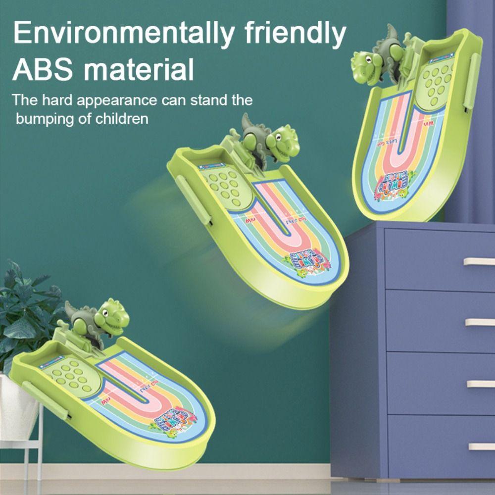 Bounce Dinosaur Bowling Toy ABS Table Top Bowling Game  Birthday Party Decor