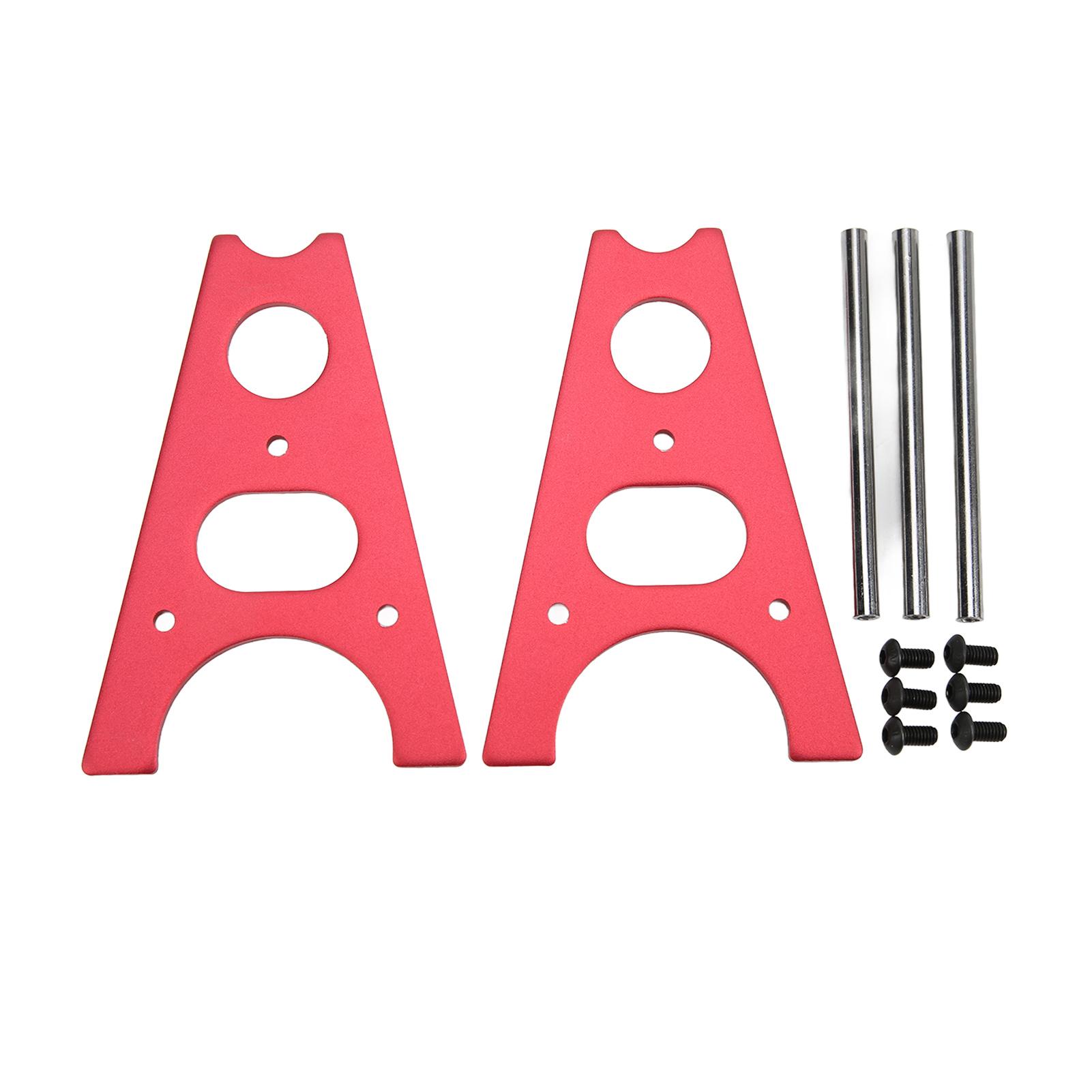 

RC Car Lifting Tool Repair Wheel Lift Stand Decoration Part Universal for 18 110 RC Model CarRed