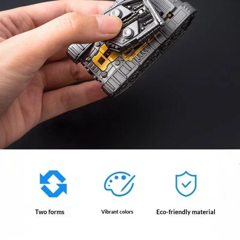 Creative Transforming Tank Gyroscope Finger Tip Gyroscope Stress Relief And Ventilation Finger Gyroscope