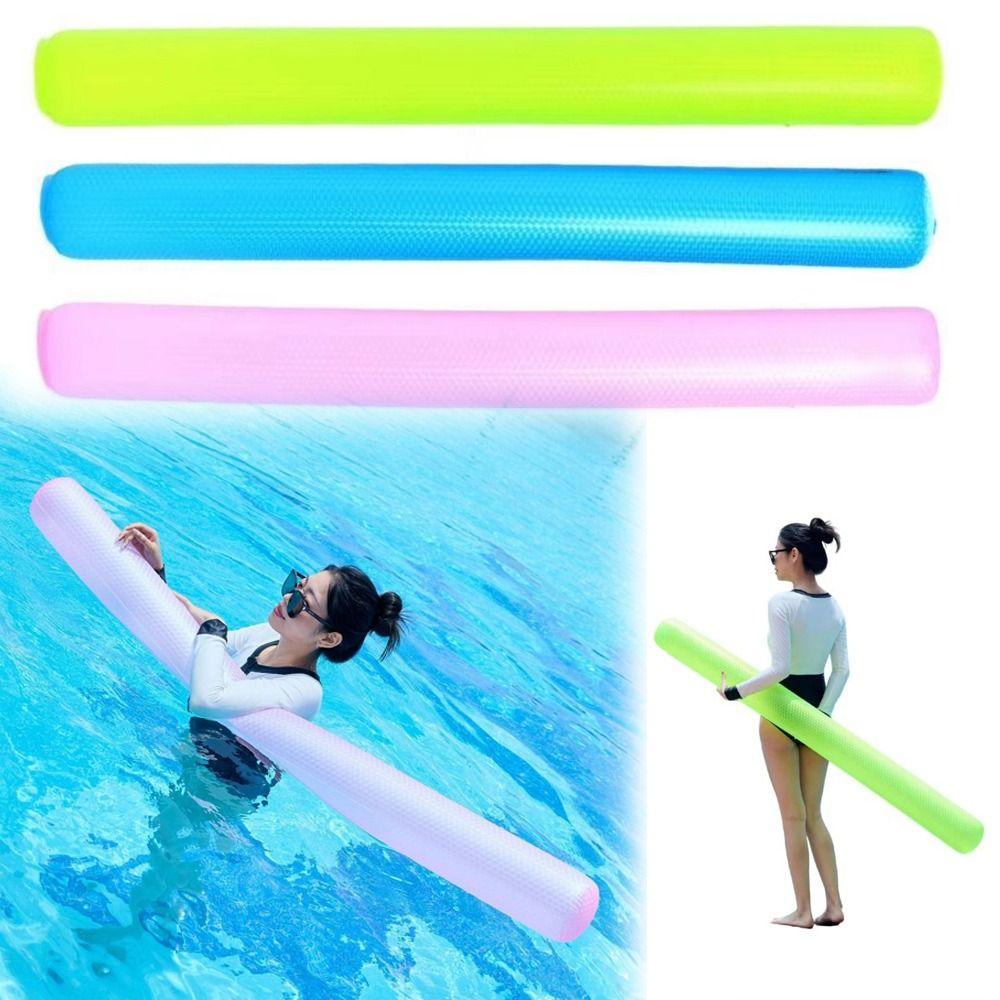 Jumbo Size PVC Pool Inflatable Sticks 64 Inch Giant Pool Float Inflatable Pool Noodles  Children