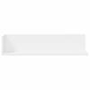Wall Shelves 2 pcs. White 75 x 16.5 x 16.5 cm Particleboard