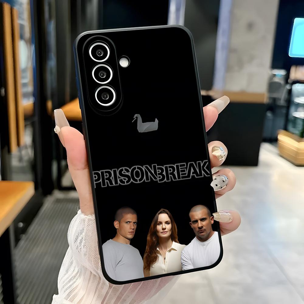 P-Prison Break TV Phone Case For Samsung A25 A13 A33 5G A54 A36 A35 A56 A52 A14 Shockproof Soft Cover