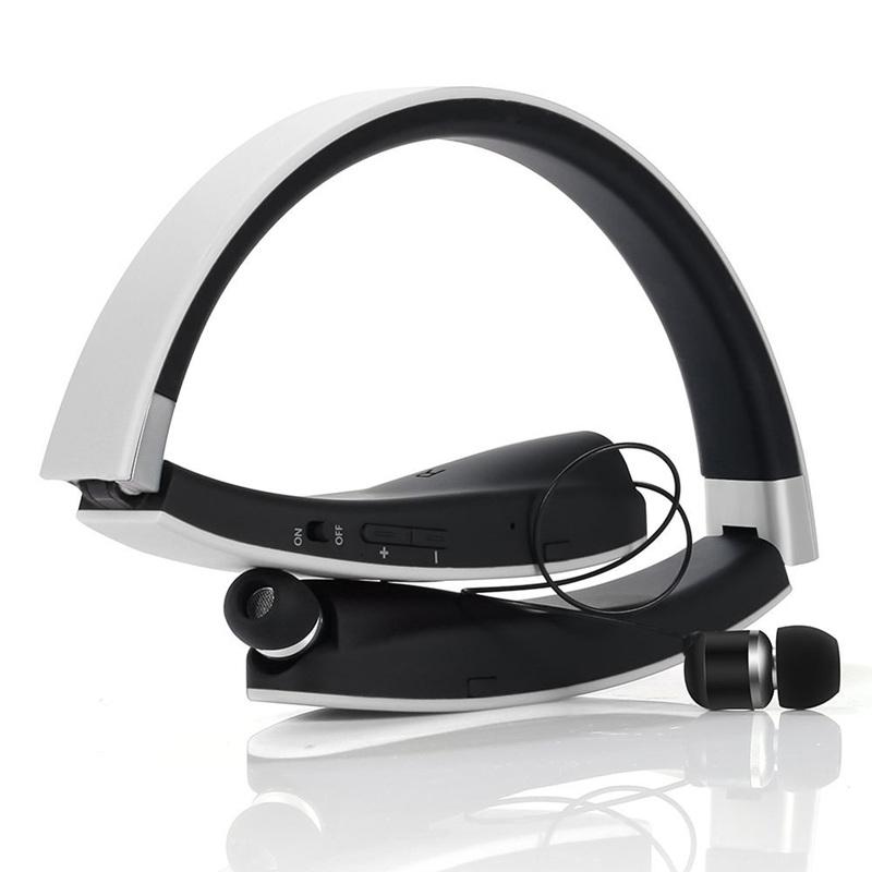SX-991 Wireless Sports Earphones Neckband Folding Telescopic Wired Bluetooth-Compatible 5.0 Stereo High Quality Headphone With Microphone