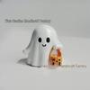 Halloween Ghost Party Decoration - Cute White Ornament for Yard or Desktop