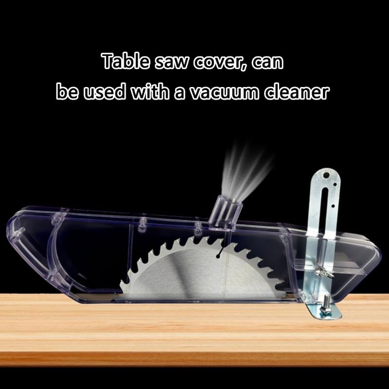 Quick Releases Table Sawer Safety Guards Shatterproof Material Universal Blade Guard for Workshop Use