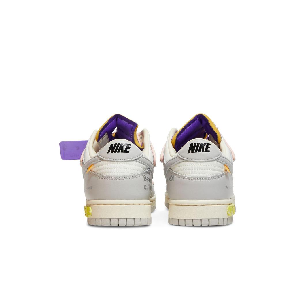 Nike Dunk Low 'Lot 24 of 50' (Unisex) Sail / Neutral Grey / Washed Coral Skate Shoes DM1602 119