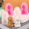 Buddha Statue Aromatherapy Candle Mold - DIY Indoor Decoration Ornament