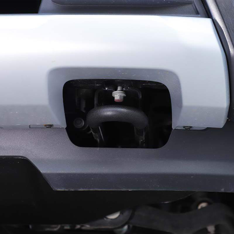 TPE Black For Ford Ranger Ranger T9  2023-2026 Car Front Tow Hitch Protective Cover Tow Hitch Trim Car tools Accessories