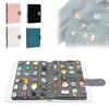 Anstecknadel-Displaybuch 8 Filz-Ansteckseiten Abzeichen-Sammler-Album Emaille-Pin-Organizer
