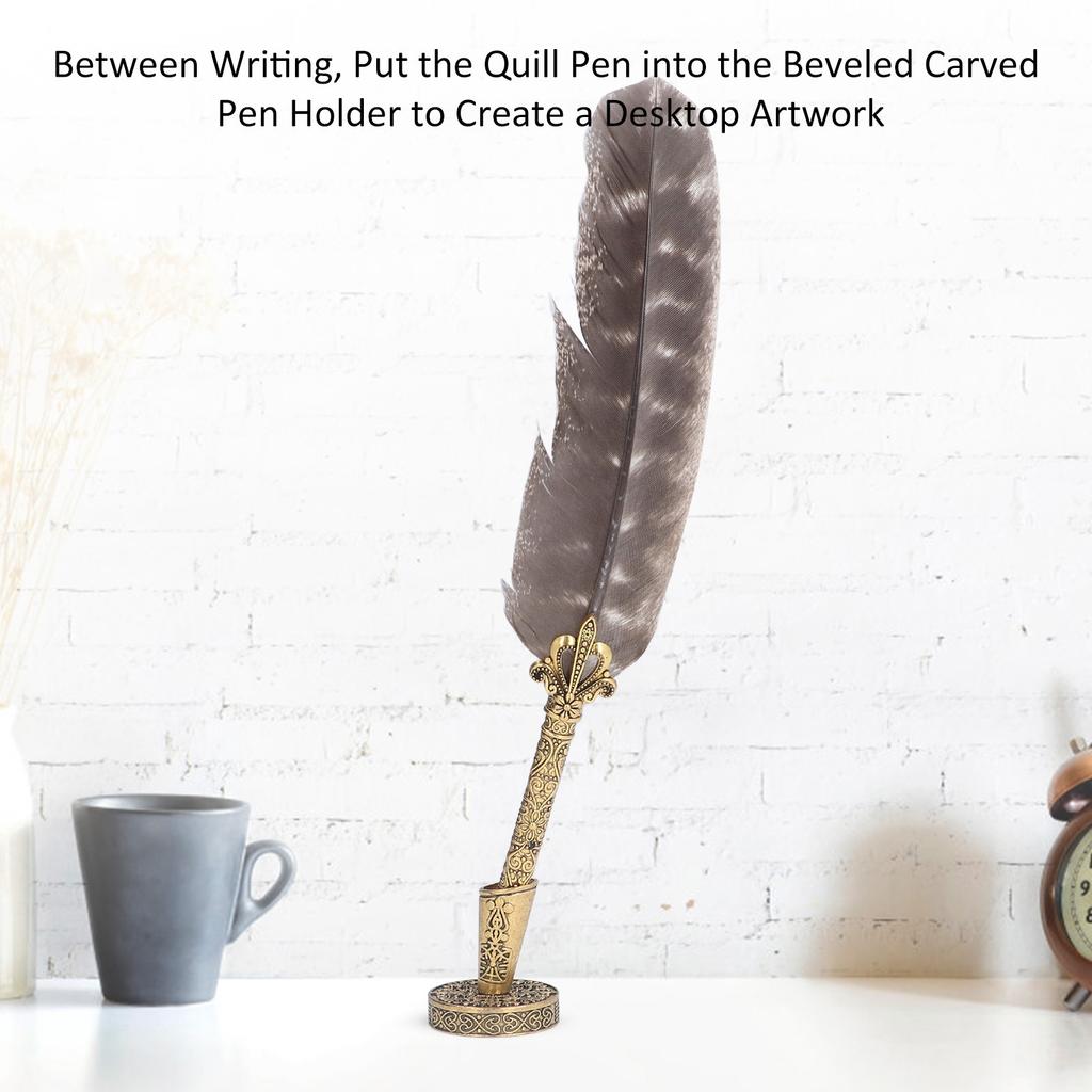 Pen Fine Workmanship Exquisite Pattern Quaint Texture Comfortable Grip Caligraphy Pen