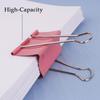 Mega-Sized 3-Inch Premium Colored Binder Clips - 8-Pack Featuring 4 Distinct Colors, 2 Extra Large Clips Each