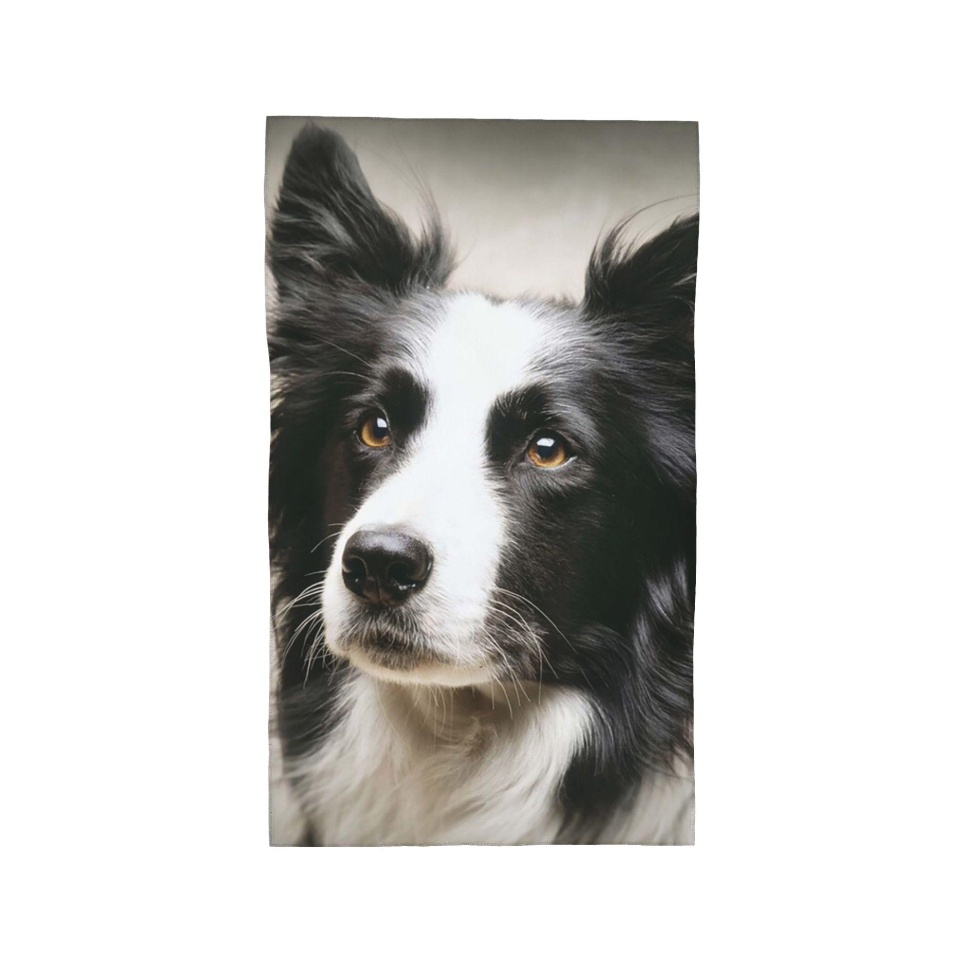 

Working Border Collie Soft Face Towel Quick Dry Pool Bath Cotton Towels Absorbent Quick W30*H60(CM)