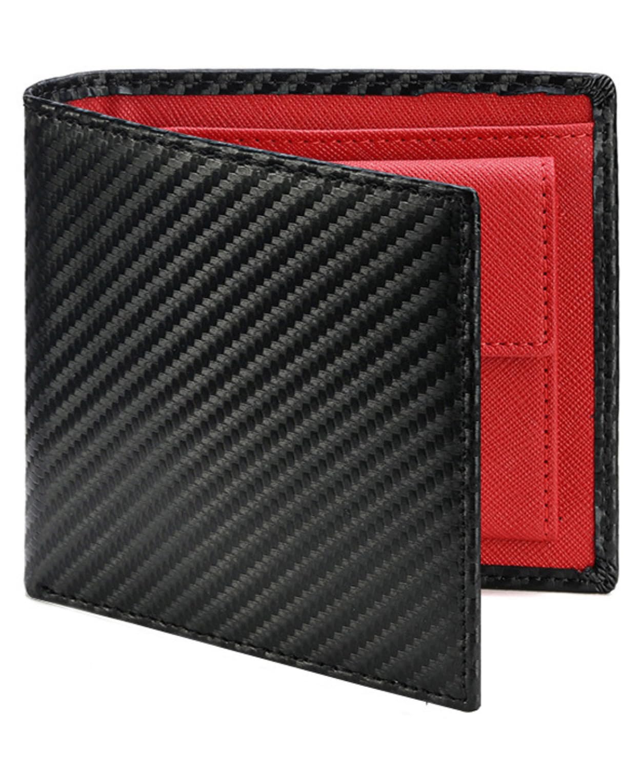 

Минималистичный карбоновый кошелек для монет для средней школы, средней школы, заграничный подарок на день рождения x [Sprezzano] Кошелек, мужской кошелек, складной, компактный,