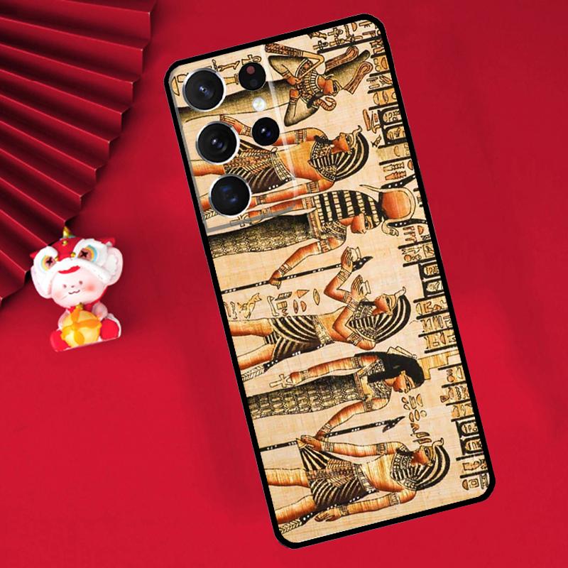 

Egypt Cuneiform Akkadian Pharaoh Case For Samsung Galaxy S24 S23 S25 S26 Ultra S20 FE S21 S22 Plus S10 S25 FE Cover Funda Galaxy S21Ultra