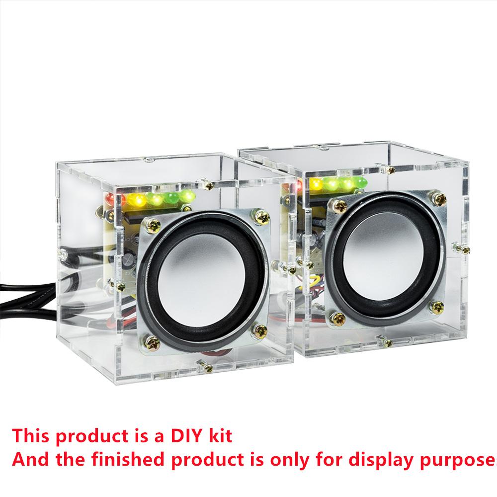 Mini 1W Speaker Diy Kits Small Power Amplifier Sound Production Kit Computer Speaker Diy Production Parts Electronic Kit