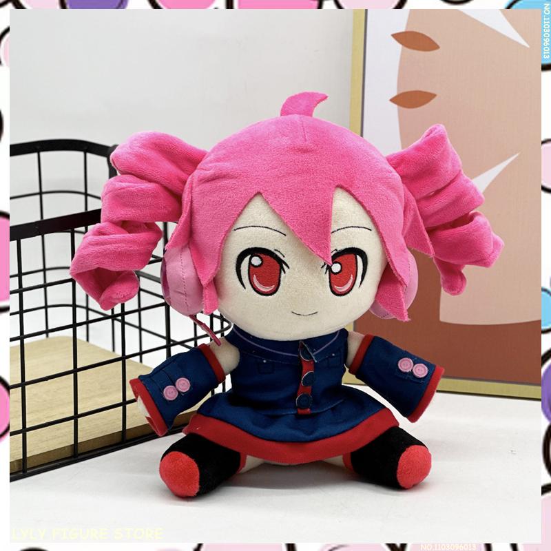 New Kasane Teto Plush With Sleeves Kawaii 22CM Girls Anime Plushie Delicate Pretty Girl Peluches Collection Deoration Gifts