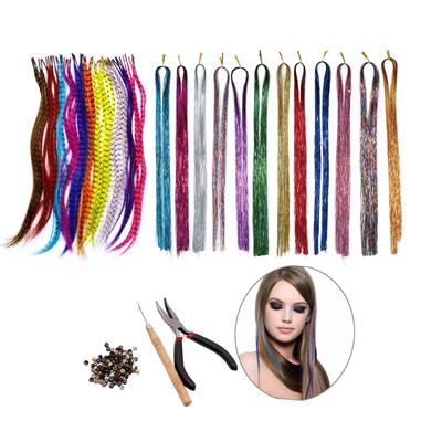 Set di Extension per Capelli Senza Cuciture Parrucca in Polipropilene Parrucca alla Moda Accessori