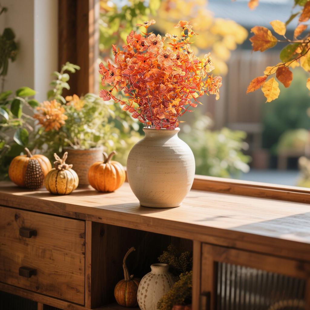 Artificial Flowers, Artificial Plants, Party Decorations, Home Décor Flowers, Table Decorations, Suitable For Decor, Thanksgiving Decora