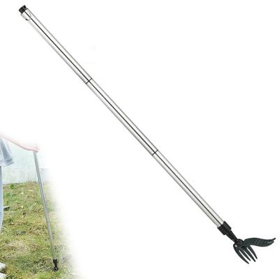 Standing Weeder with Foot Plate and 4 Claws, Perfect for Pulling Weeds from Lawns, Gardens, and Farms, Easily Pulls Weeds, Gardening Supplies