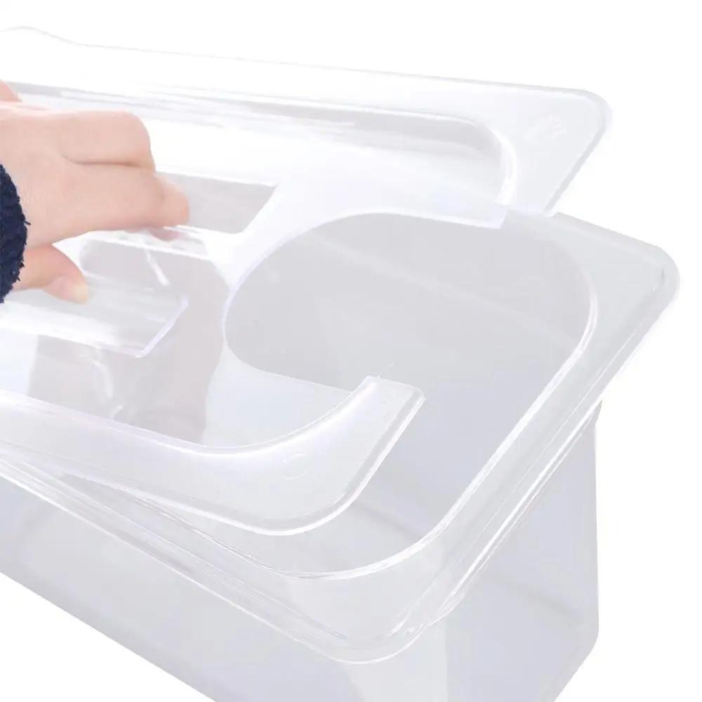 6L Sous Vide Cooker Container Transparent Food Grade Material with Lid Thickened Water Tank Immersion Cooking