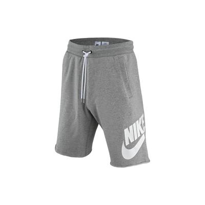 Letter Pattern Mid Waist Loose Drawstring Straight Casual Shorts Men Shorts Dark-Gray 836278-063