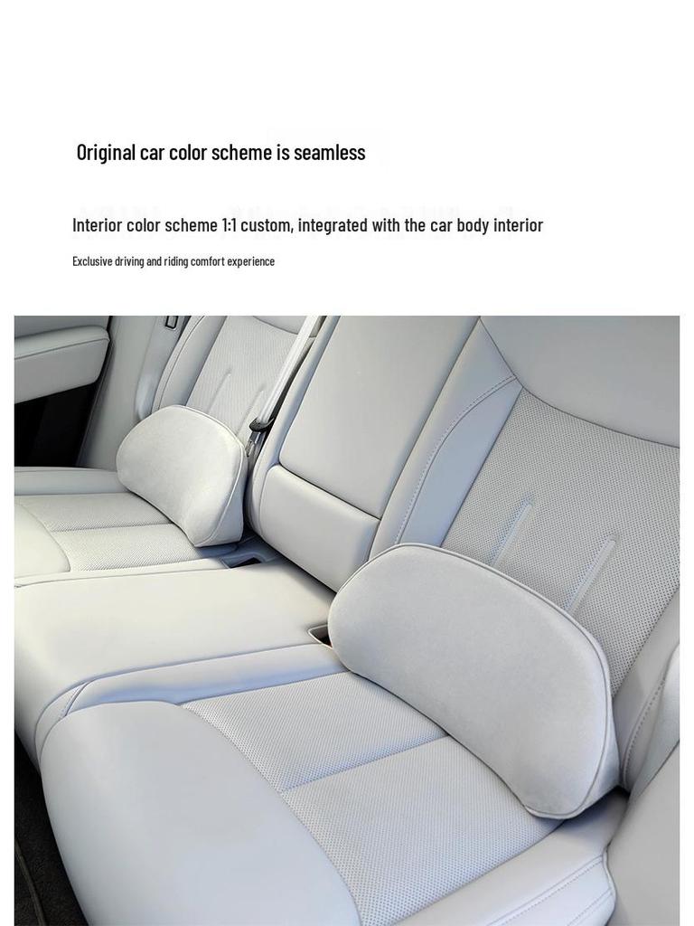 XPeng G7 Kopfstütze & Lendenwirbel-Nackenkissen - Offizielles Autoinnenraumzubehör